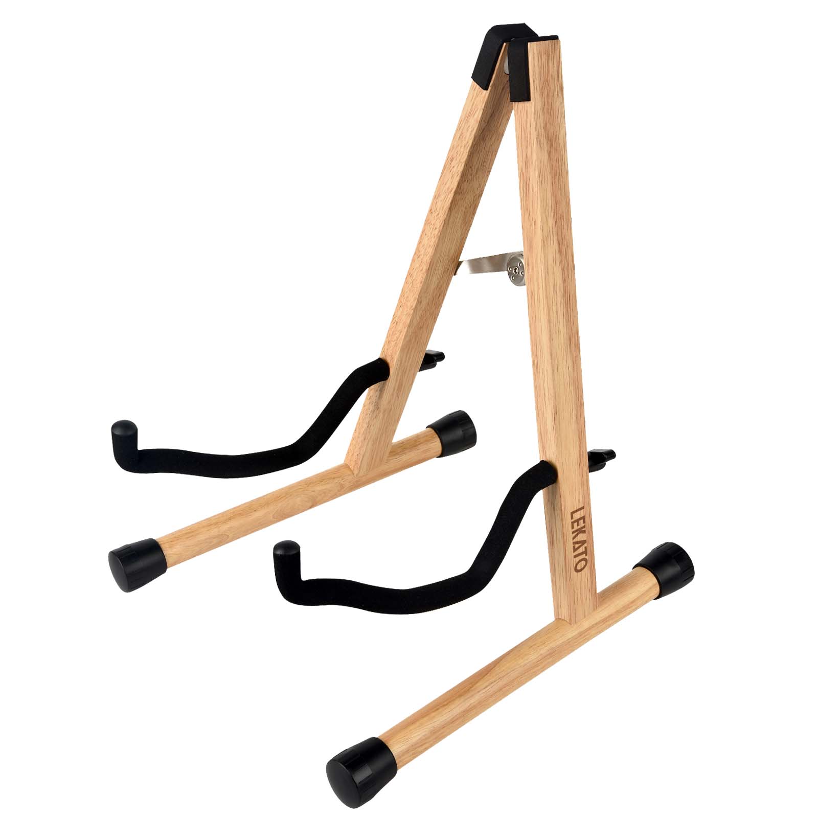 LEKATO LGS-10 Wood Guitar Stand A-Frame Folding