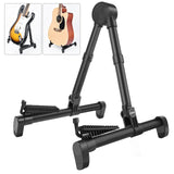 LEKATO Aluminium Guitar Stand Folding Retractable A-Frame for Bass Banjo Ukulele