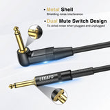 LEKATO GCS02 Audio Cable 10/20ft w/ Dual Mute Switch