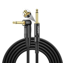 LEKATO Audio Cable 10/20ft for Electric Guitar Bass w/ Dual Mute Plug Ends