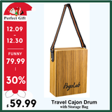 POGOLAB Portable Travel Cajon Drum Musical Hand Percussion