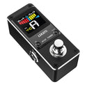 LEKATO Guitar Tuner Pedal w/ True Bypass Color Display Mute Pitch Flat Tuning