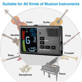 POGOLAB 5 in 1 Digital Metronome Tuner Temperature Humidity w/ Clip Pickup Guitar Bass