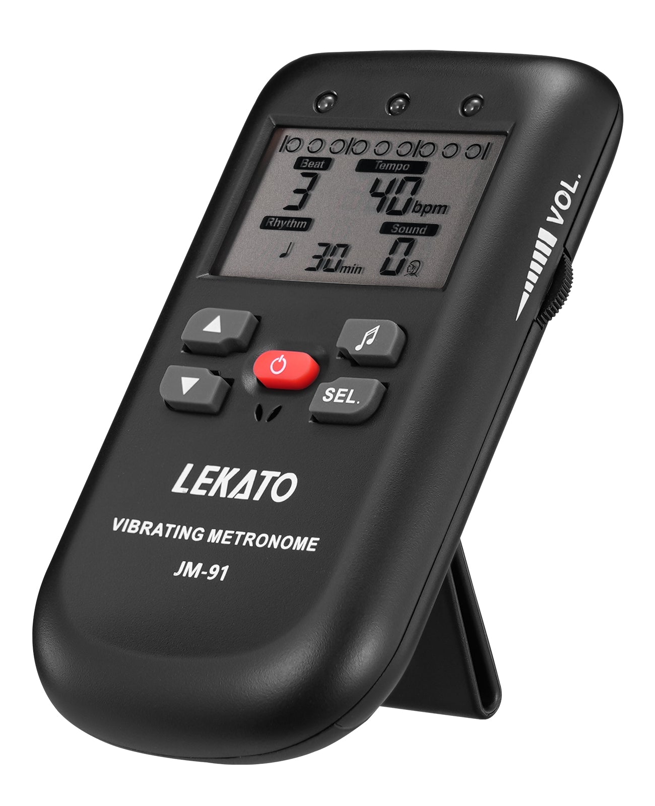 LEKATO JM-91 Vibrating Electronic Digital Metronome