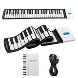 POGOLAB PF49 Roll Up 49 Key Digital Keyboard Piano Rechargeable