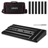 LEKATO RPB-1BK Guitar Pedal Board Carry Bag