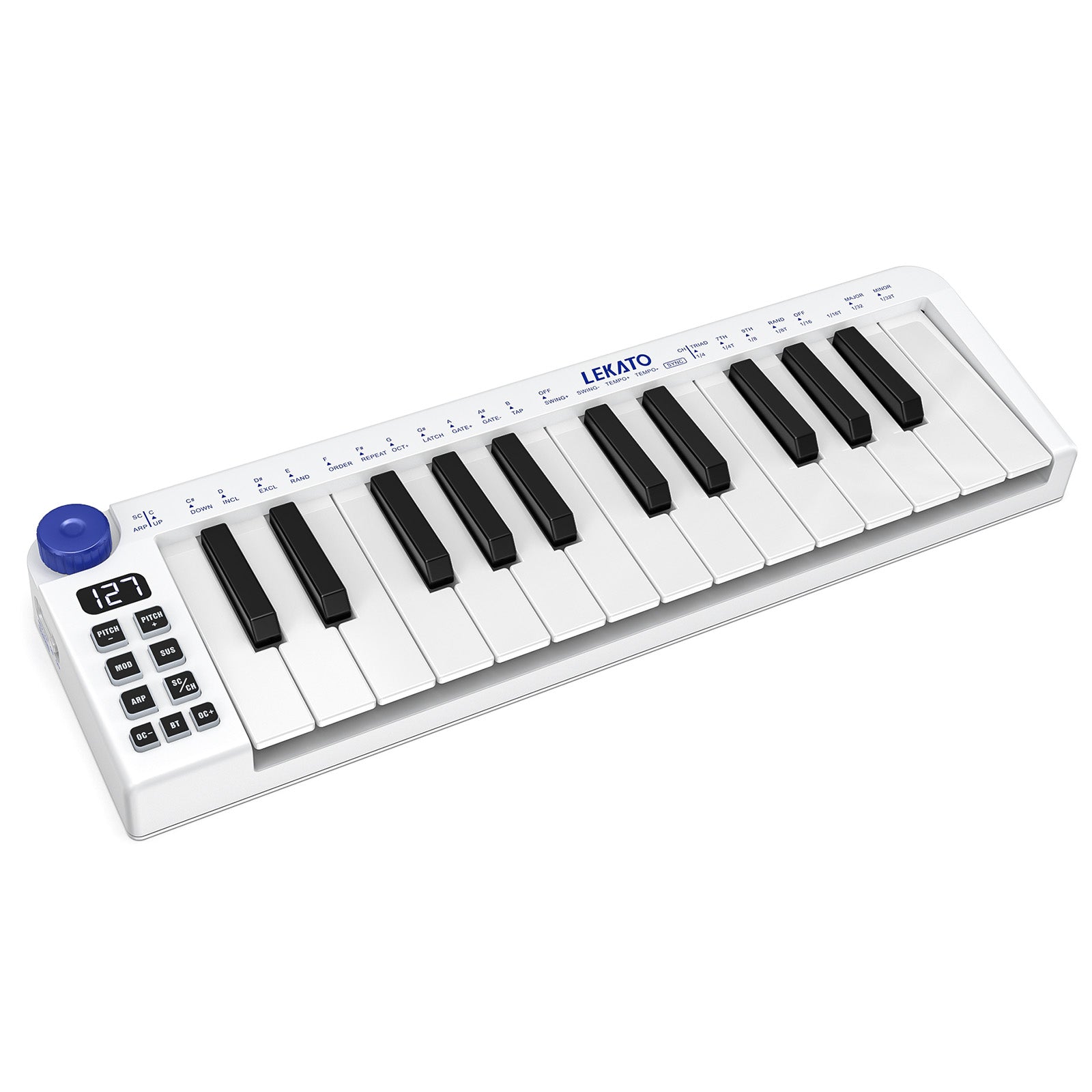 LEKATO SMK-25 MINI 25 Key MIDI Keyboard Controller Bluetooth