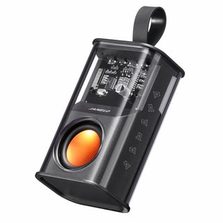 Buy black JAMELO Portable Bluetooth Speaker Mini Transparent Wireless Speakers w/ RGB Light