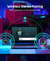 JAMELO MMS-68 Mini Bluetooth Speakers Portable Handheld Wireless Speaker