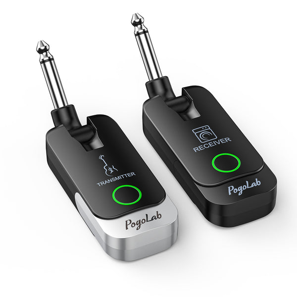 POGOLAB 2.4GHz Wireless Guitar System Transmitter Receiver 220° Rotatable 147Ft