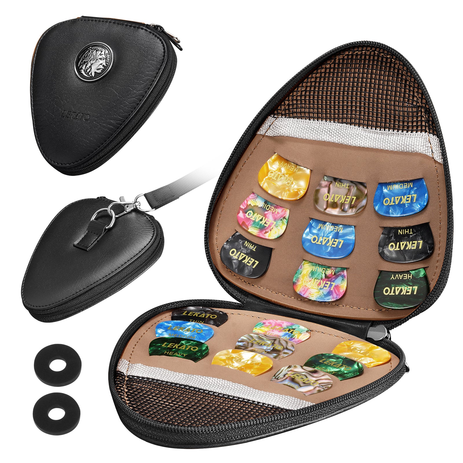 LEKATO TBC-22 Picks Bag Set