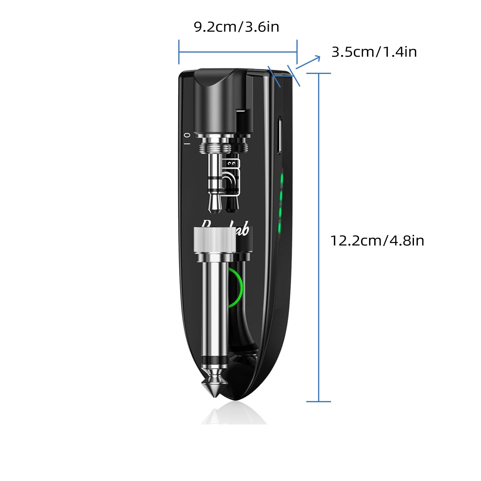 POGOLAB UHF Wireless Guitar System 6.35mm & 3.5mm Plug Rechargeable 131Ft Range Audio