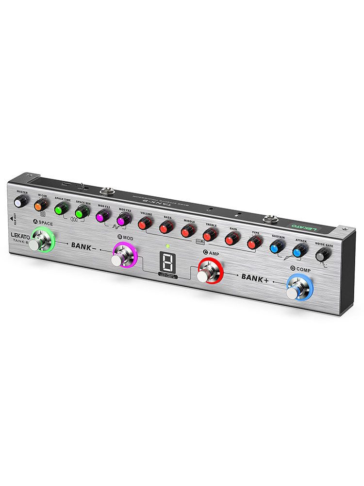 Tank B Bass Effect Processor Pedal