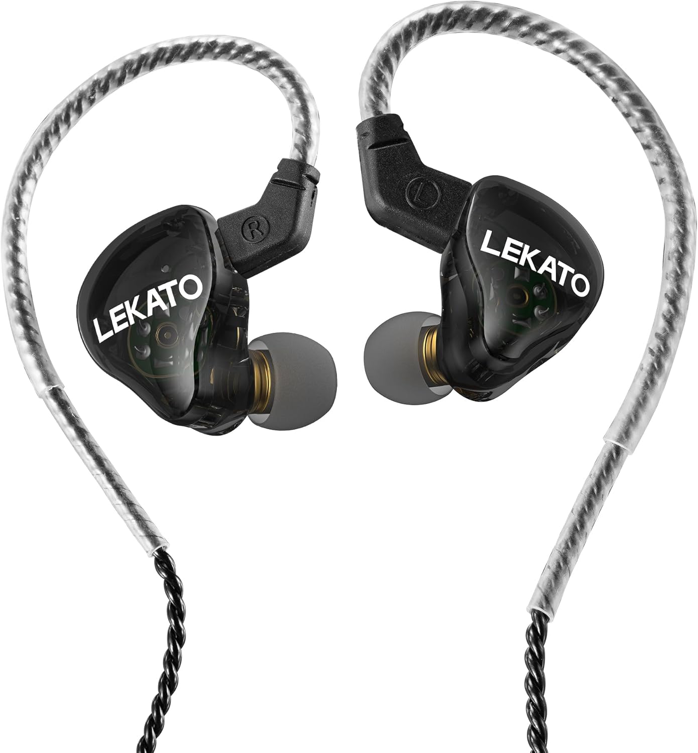 LEKATO H5 Dynamic Hybrid In-Ear Monitor Headphones