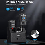 JAMELO WS-200 2.4GHz Guitar Wireless Systems with Charging Case