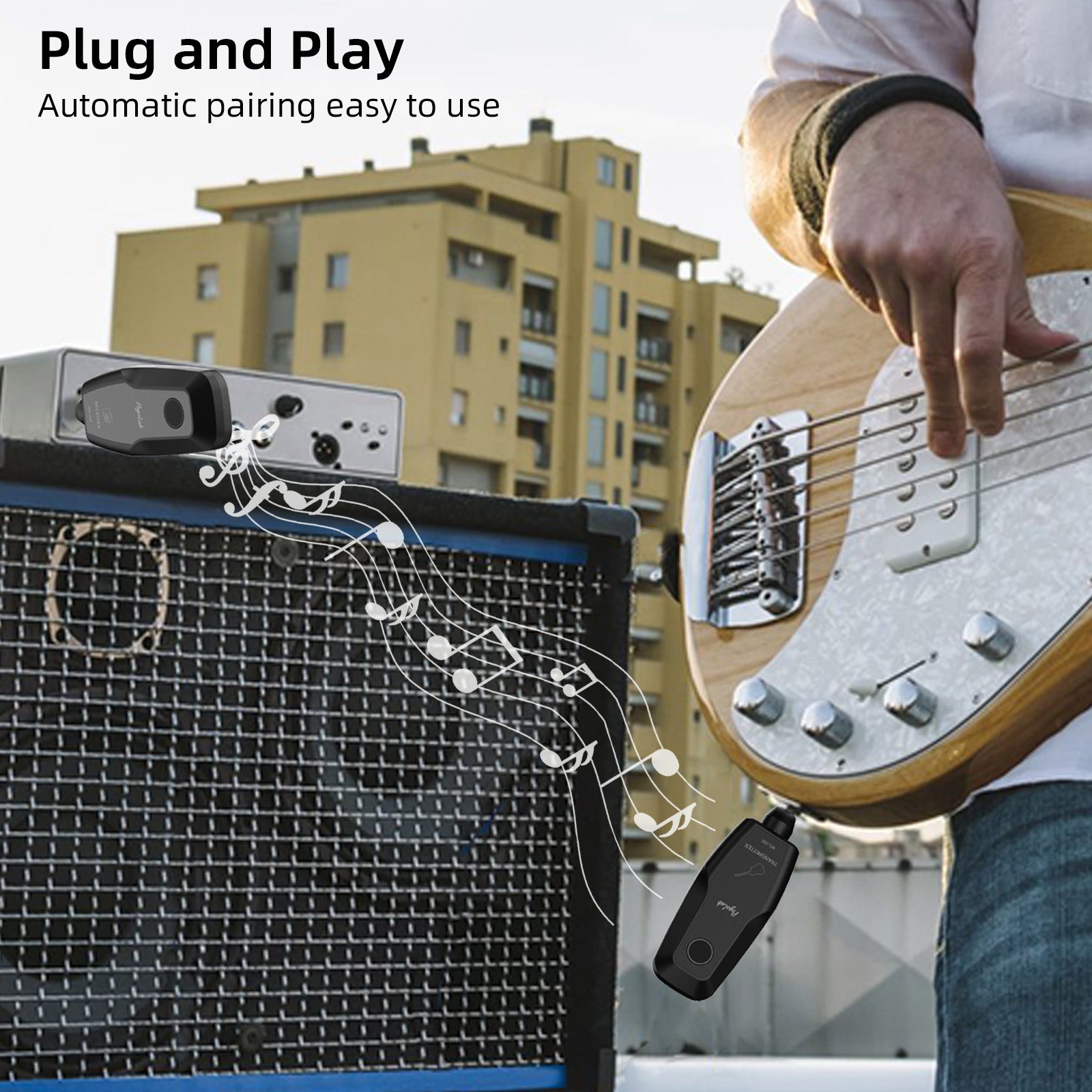 POGOLAB WS-200 2.4G Wireless Guitar System