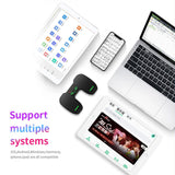 Portable Wireless Page Turner Pedal Rechargeable Bluetooth Foot Pedal