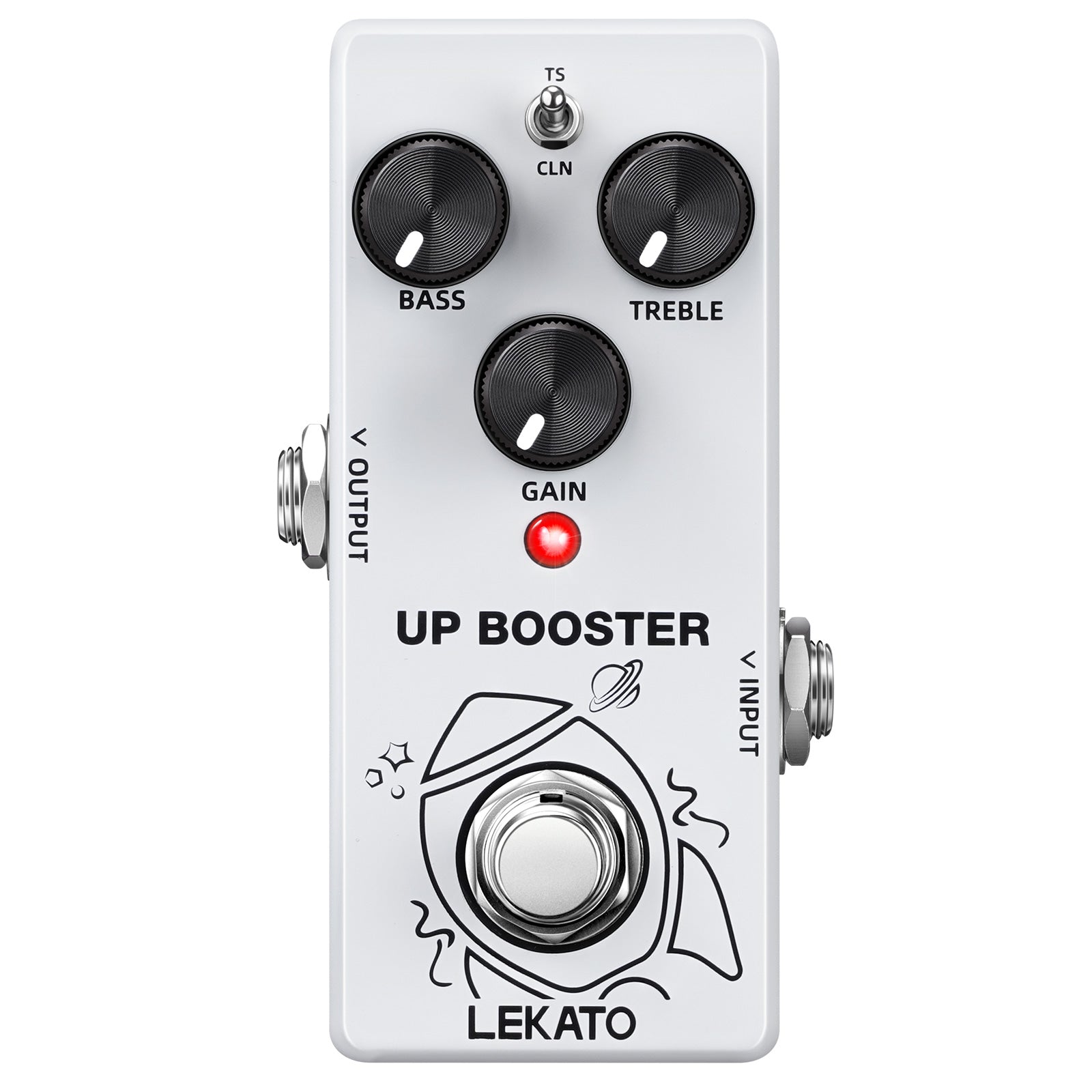 LEKATO BS-02 UP BOOSTER Pedal Classic XEP TS/CLEAN Modes