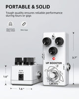 LEKATO BS-02 UP BOOSTER Pedal Classic XEP TS/CLEAN Modes