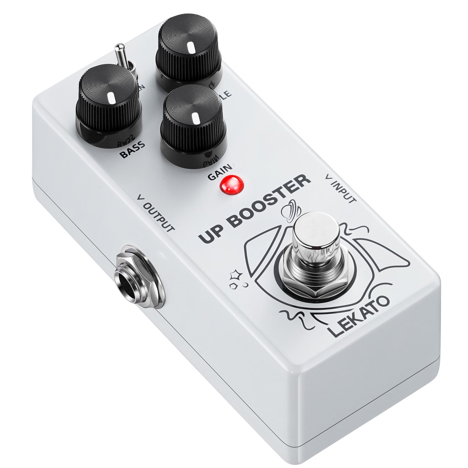 LEKATO BS-02 UP BOOSTER Pedal Classic XEP TS/CLEAN Modes