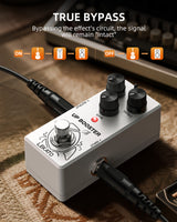 LEKATO BS-02 UP BOOSTER Pedal Classic XEP TS/CLEAN Modes