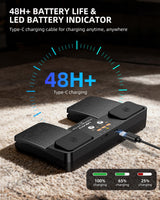 LEKATO WT-2 Slient Page Turning Pedal W/ Music Ctrl