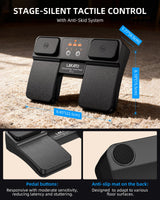 LEKATO WT-2 Slient Page Turning Pedal W/ Music Ctrl