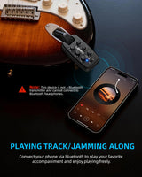 LEKATO PA-2 Guitar Headphone Amplifier Bluetooth Practice Amp