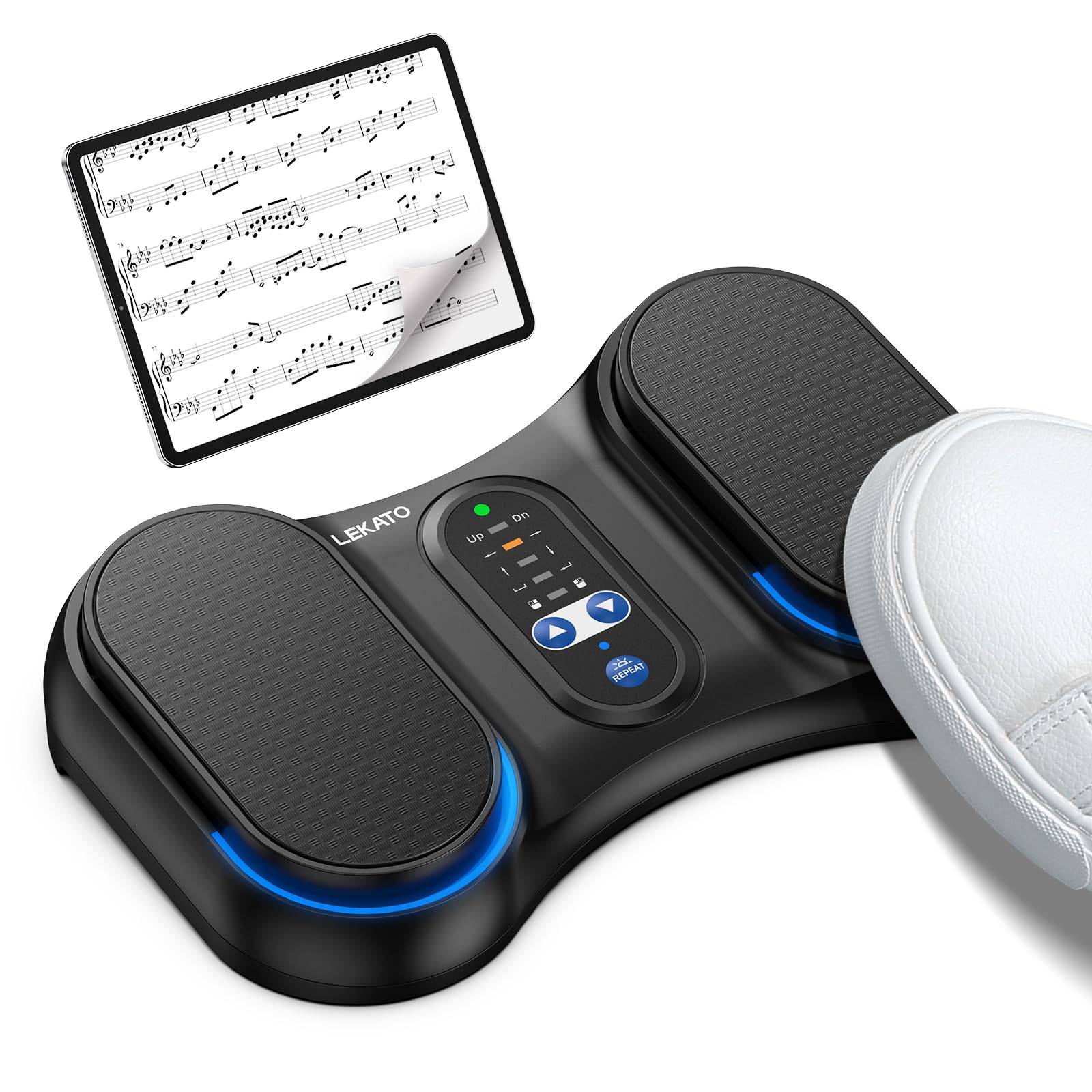 LEKATO WT-3 Bluetooth Wireless Page Turner Portable Foot Pedal – LEKATO
