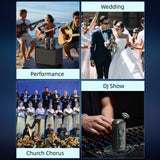 LEKATO P16 XLR Receiver Stereo/Mono Bluetooth Studio Dj XLR Receiver