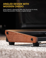 LEKATO PB-01S Guitar Pedal Board w/ Built-in Power Supply(15x5.1x1.6")