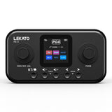 LEKATO PA-4 Pocket Guitar Multi Effects Rechargeable 6 Modules, 80 Presets, 20 Amp Modeling