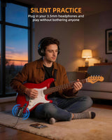 LEKATO PA-5 Electric Guitar Headphone Amp 50 Presets 18 Amps 20 IRs