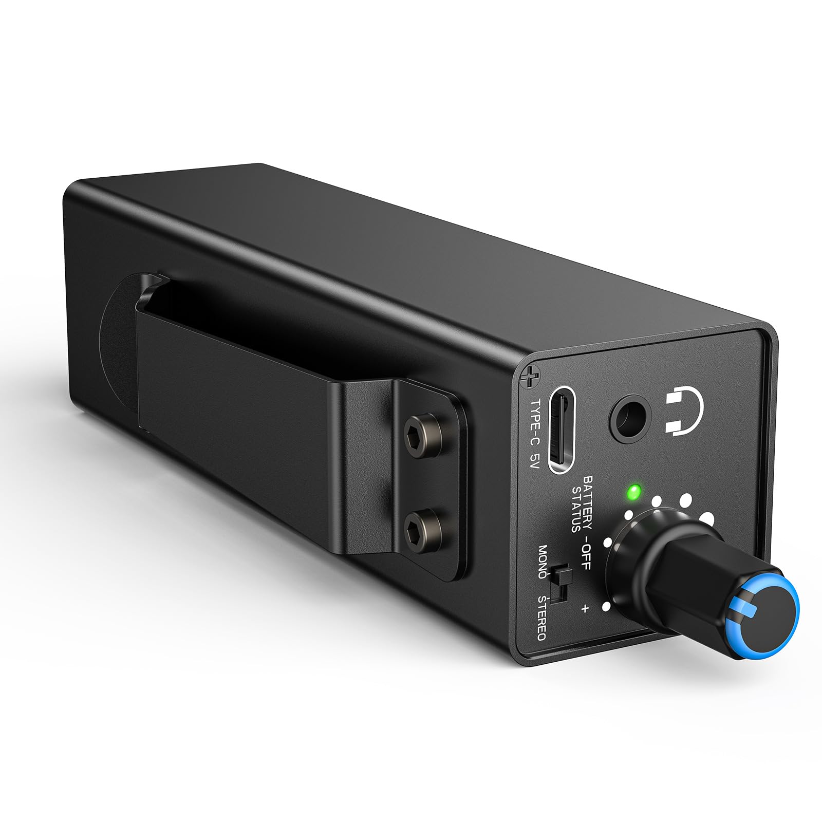 LEKATO P30 IEM Rechargeable Professional Headphone Amplifier