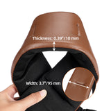 LEKATO LGS-20 Guitar Strap 3.5 Inch Wide EVA Thickened Padded PU Leather