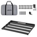 LEKATO PR-05 Guitar Pedal Board w/ Power Supply Carry Big Bag