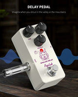 POGOLAB Guitar Nalog Delay Effect Pedal True Bypass Aluminum Alloy for Electric Guitar - LEKATO-Best Music Gears And Pro Audio