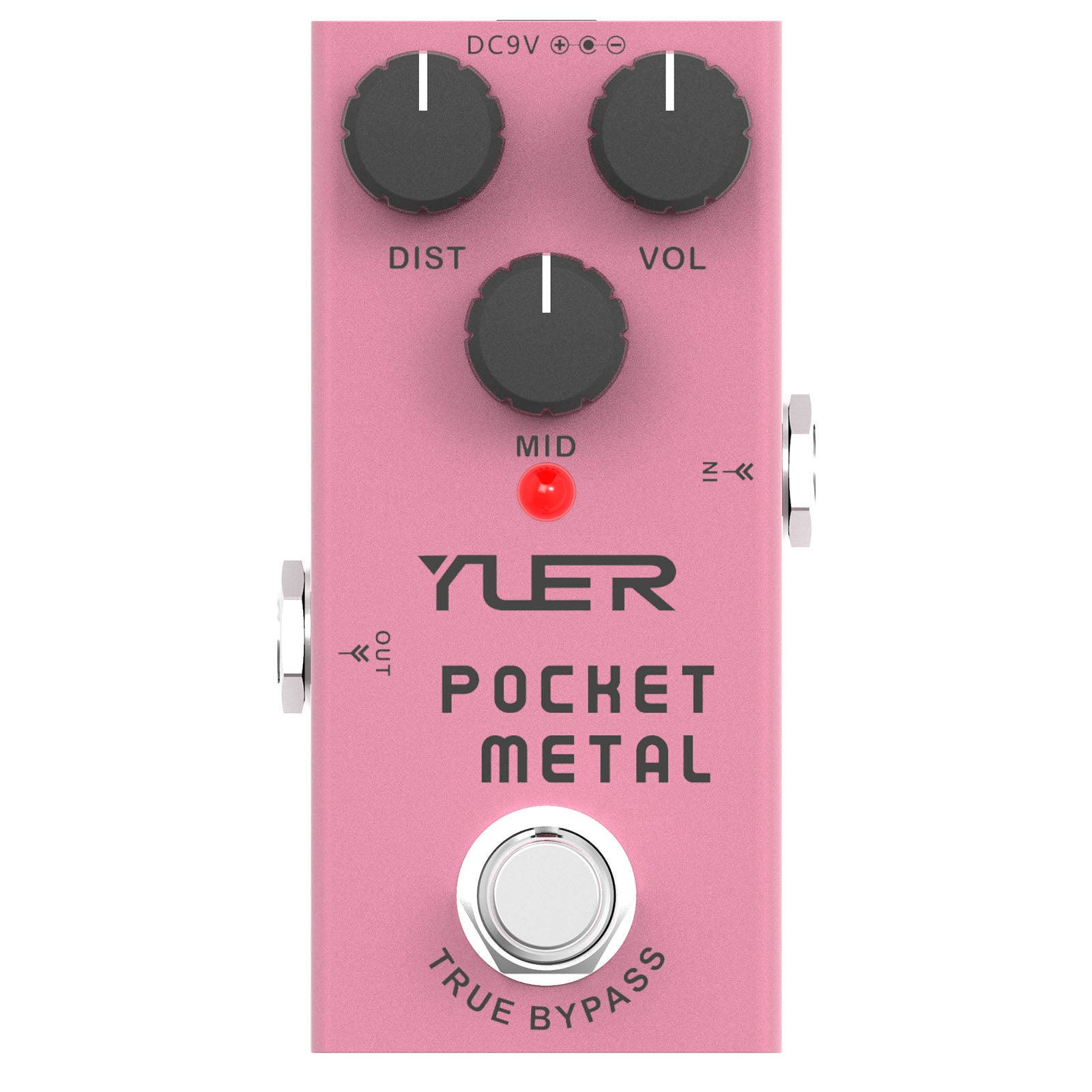 YUER RF-03 Electric Guitar Pedal Crunch Distortion