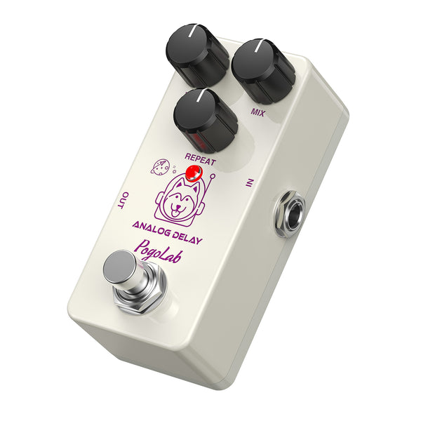 POGOLAB Guitar Nalog Delay Effect Pedal True Bypass Aluminum Alloy for Electric Guitar - LEKATO-Best Music Gears And Pro Audio