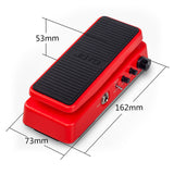 JOYO WAH-II Electric Guitar Bass WAH Effect Pedal Multi-functional Volume Effect - LEKATO-Best Music Gears And Pro Audio