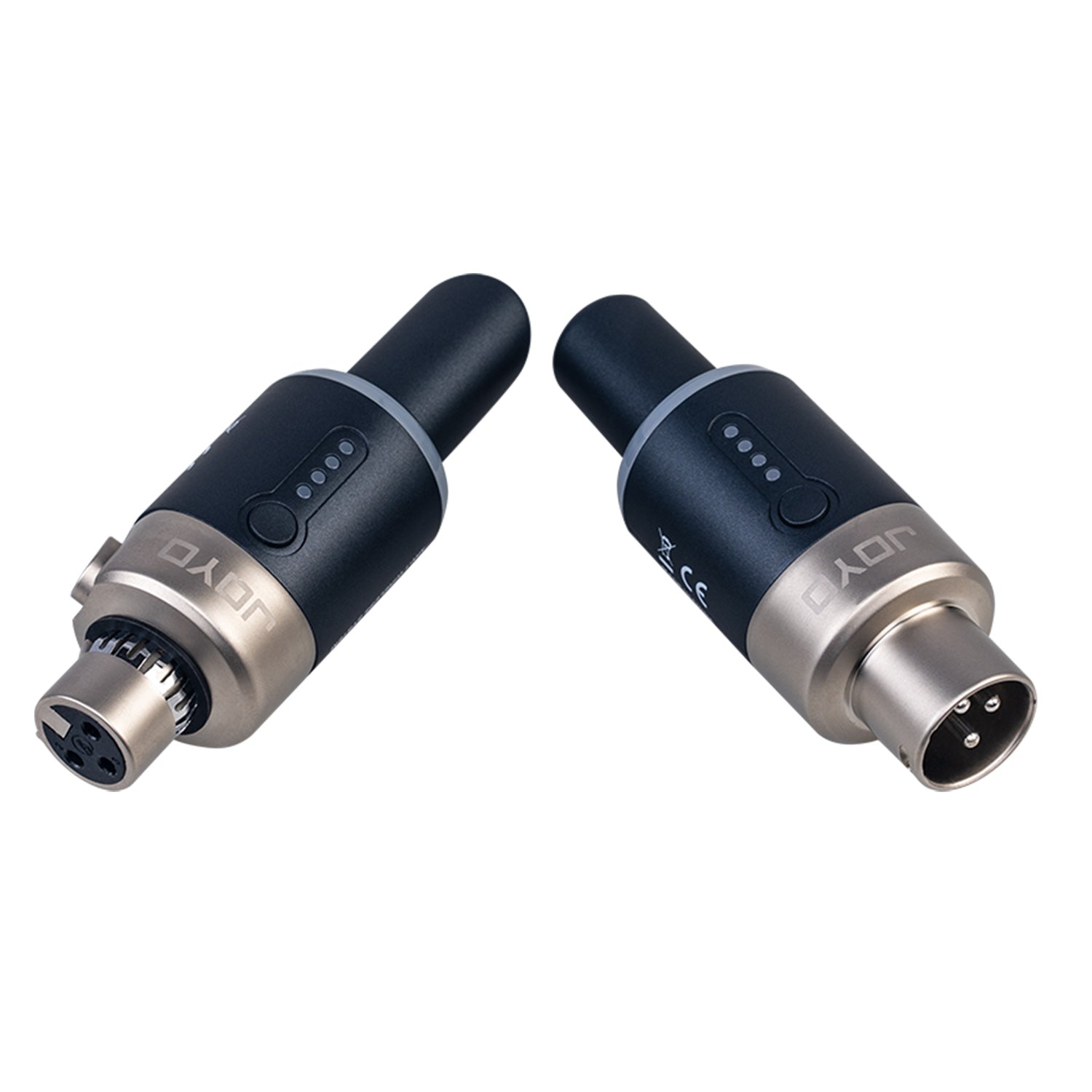 JOYO MW-1 5.8GHz Wireless Microphone System Plug-on Rechargeable Wireless Transmitter Receiver For Effector Dynamic Microphone