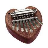 LEKATO Kalimba-Daumenklavier aus Holz mit 17 Tasten, Sonnenblume
