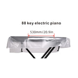 Transparent 88 Keys Keyboards Cover Digital Piano Dust Cover Waterproof PEVA Protective Cover