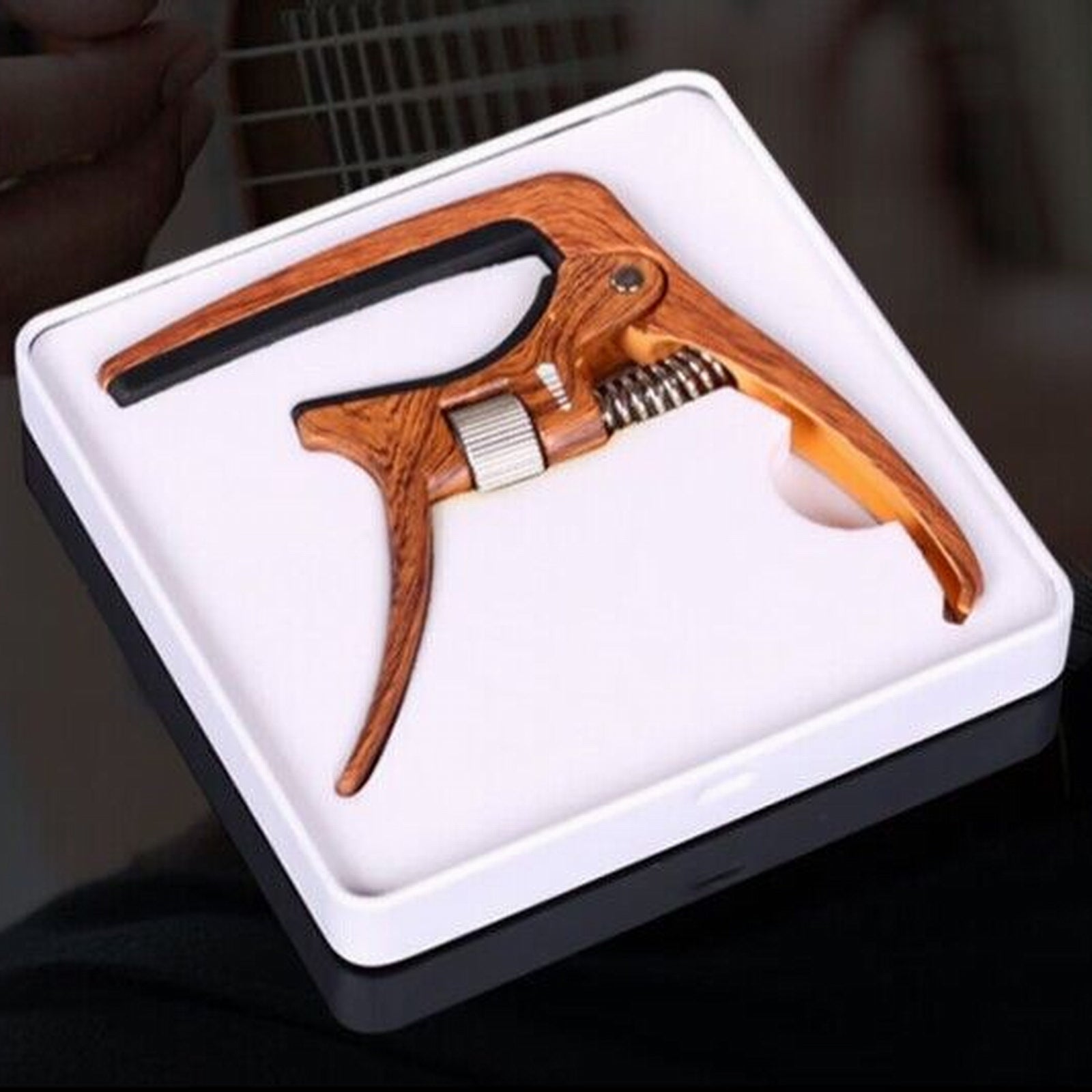 AROMA AC-30 Guitar Capo Pressure Tension Adjustable Guitar Accessories
