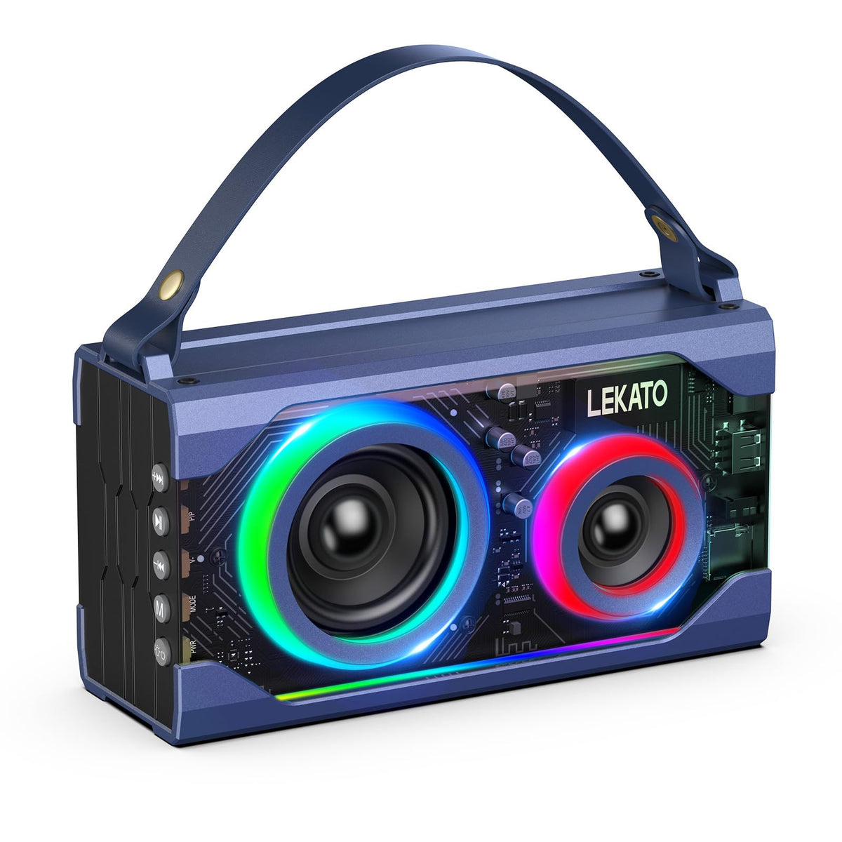 A3 HD Stereo Sound 25W Transparent Bluetooth Speaker