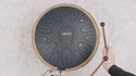 LEKATO Steel Tongue Drum 14 Inch 15 Notes C Key Beginner/Professional Hanpan Drum