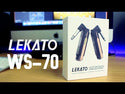 LEKATO WS-70 UHF ワイヤレス システム トランスミッター レシーバー 70 チャンネル (カートに追加して今すぐ追加 $20 クーポンを入手)