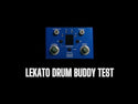 LEKATO ドラムバディ V2 ルーパーチューナーループペダルデジタルエレキギターベースペダルステーション