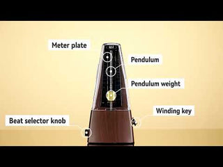 LEKATO L-350 Mechanical Metronome Track Beat Tempo