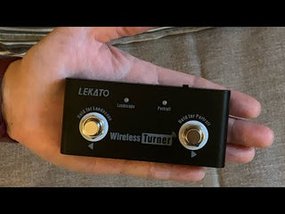 LEKATO ワイヤレス ページターナー ペダル フット コントローラー